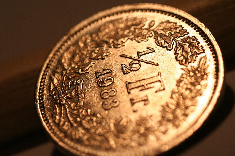 švýcarská mince